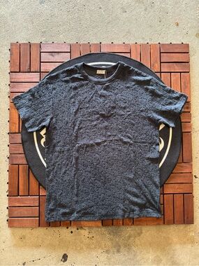 Dior Men's Short Sleeve T-Shirt in Dark Navy Blue